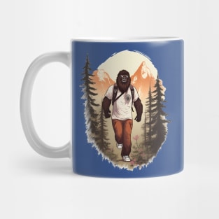 Dope Sasquatch in Nature Mug